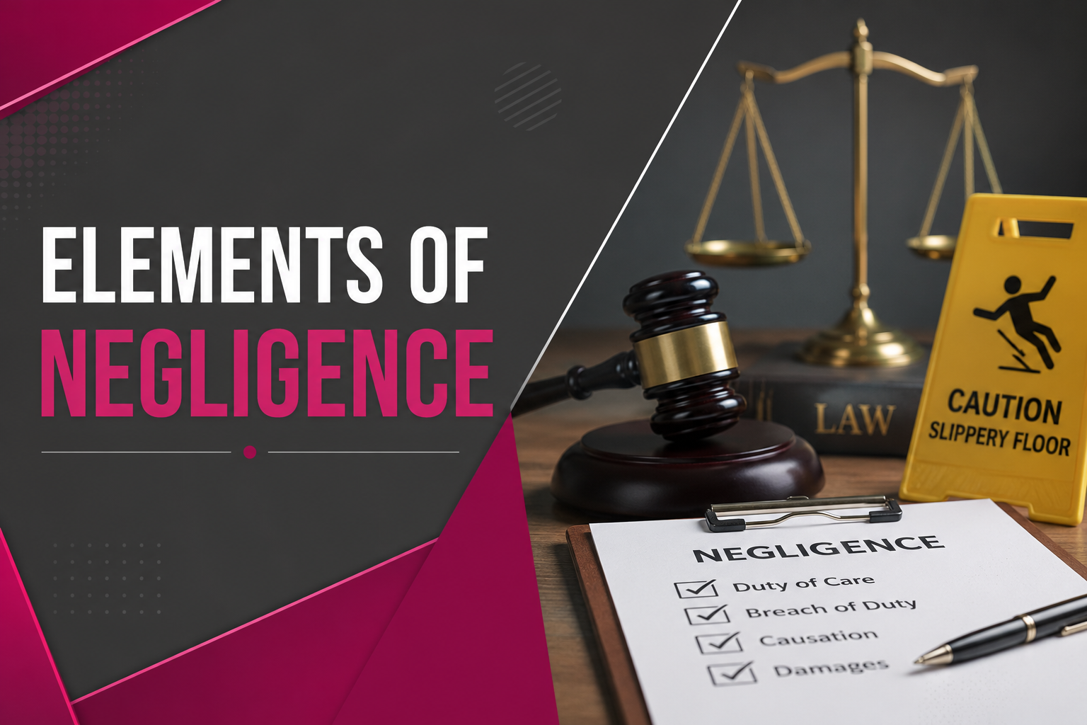 Elements of Negligence