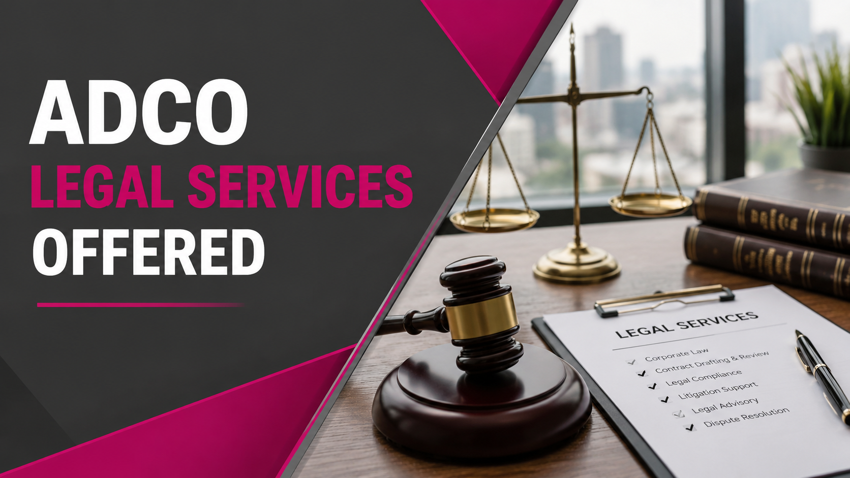 ADCO Legal Services Offered