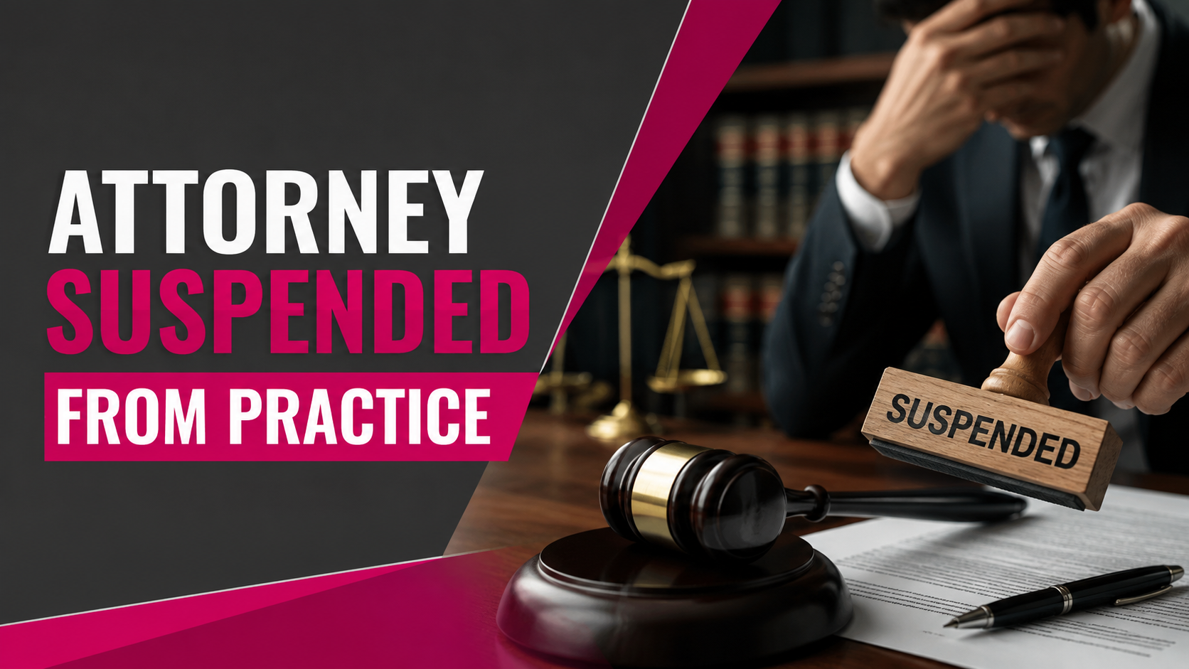 Attorney Suspended from Practice