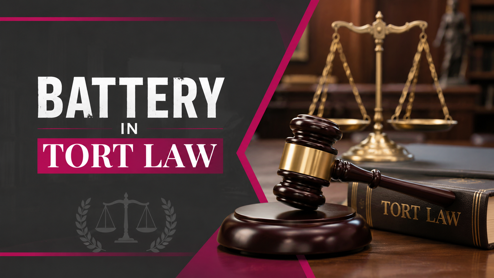 Battery in Tort Law