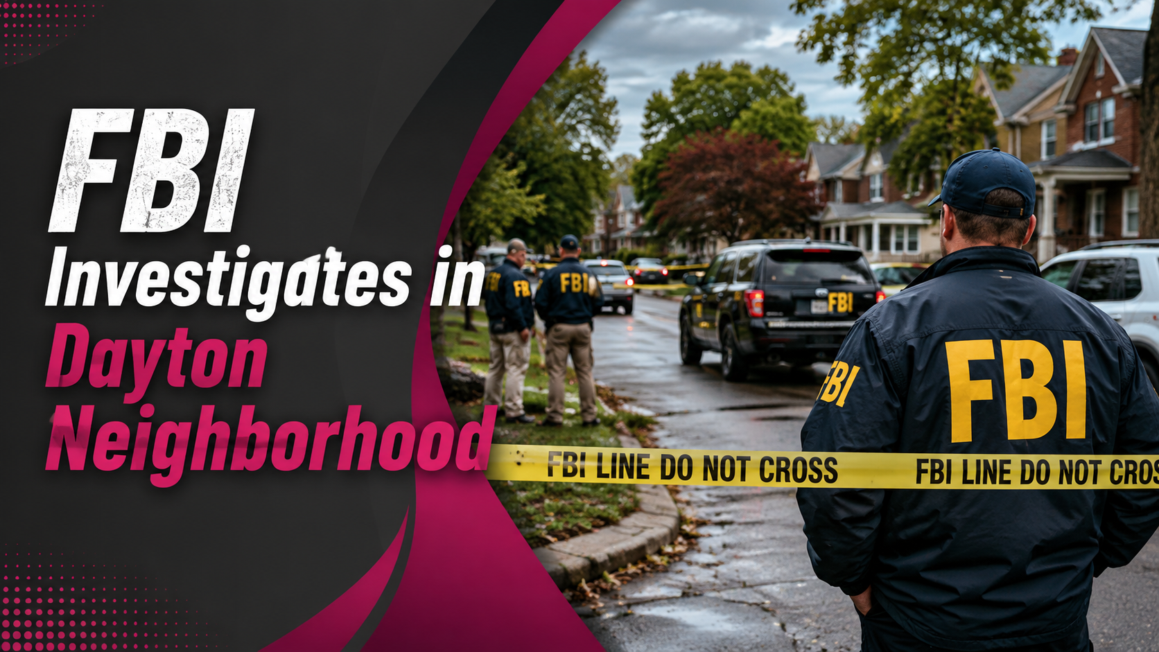 FBI Investigates in Dayton Neighborhood