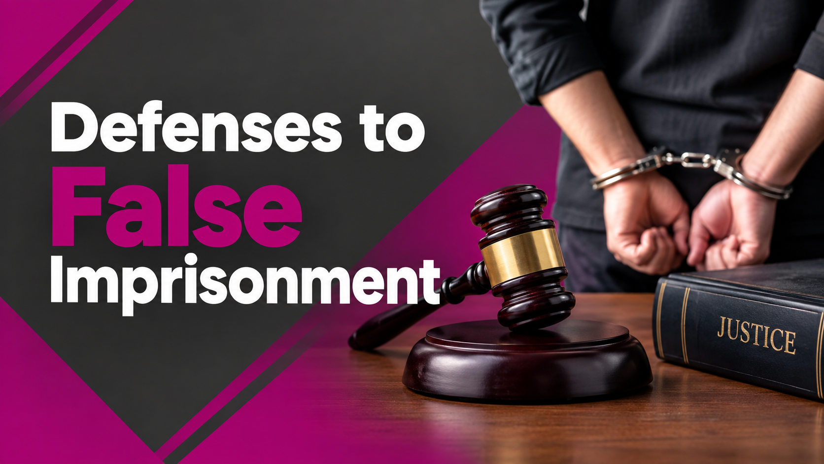 Defenses to False Imprisonment