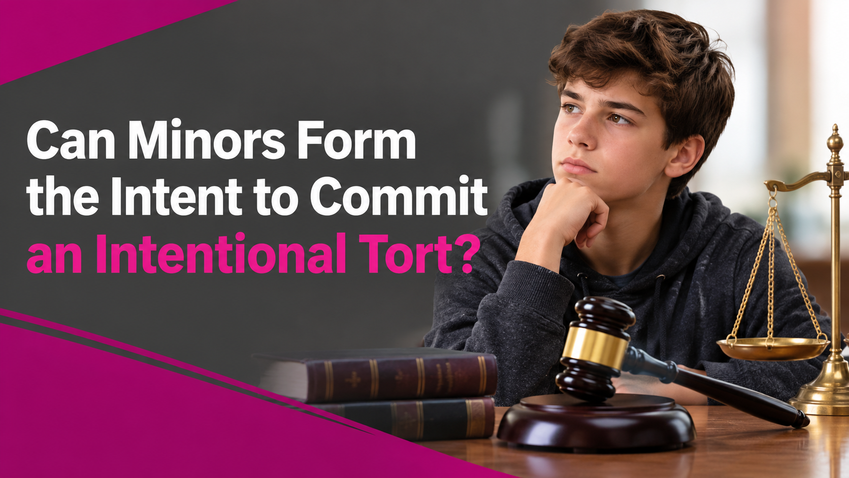 Can Minors Form the Intent to Commit an Intentional Tort