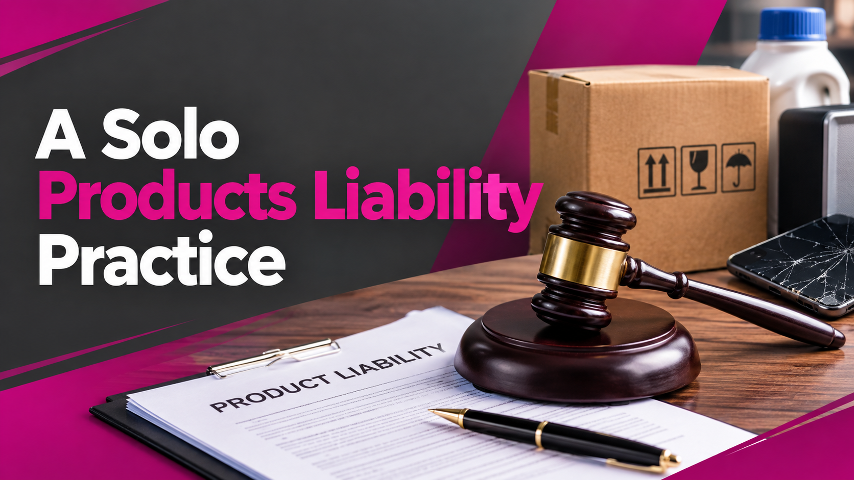 A Solo Products Liability Practice